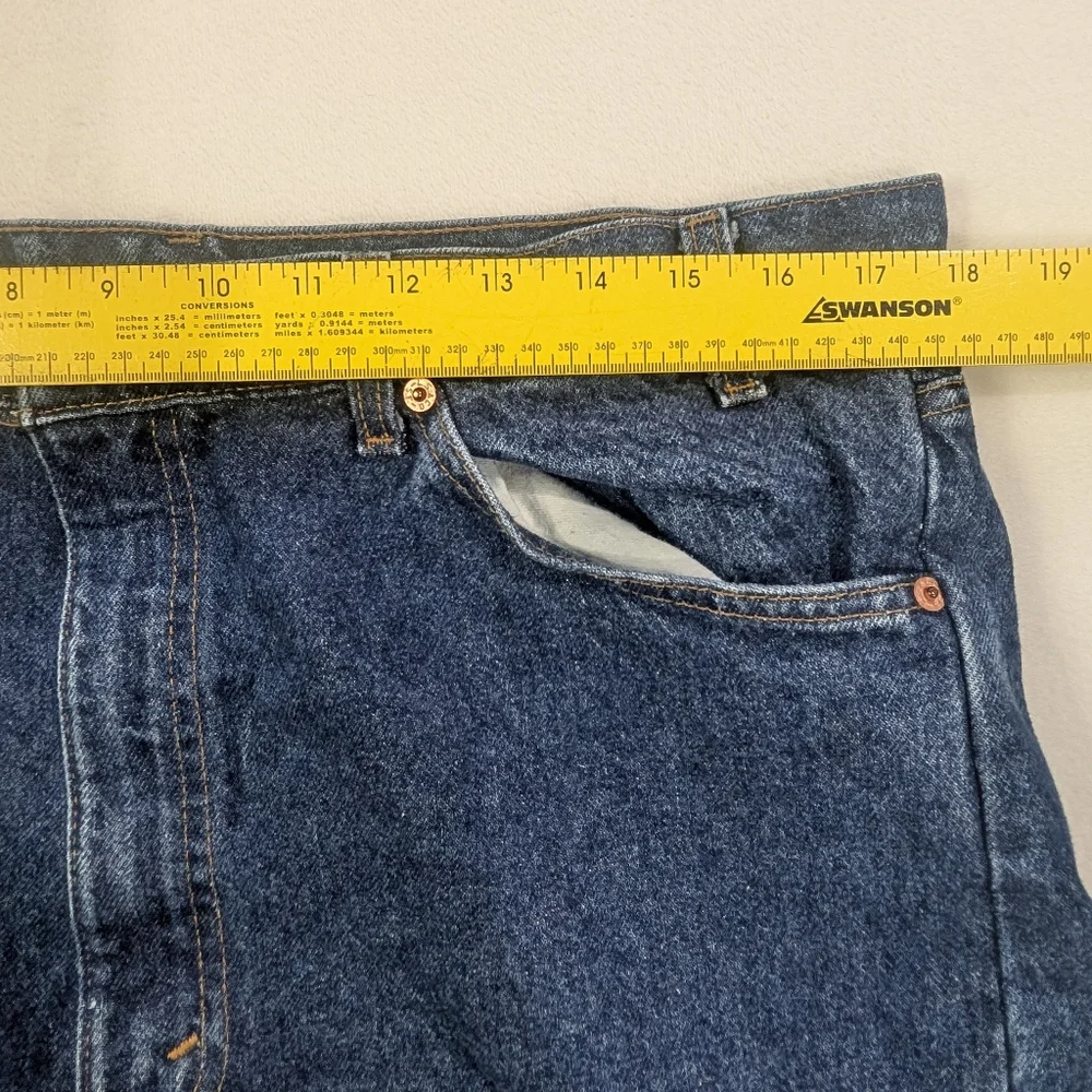 Vintage 80s Levi’s 505 Orange Tab Straight‎ Leg Jeans 38x34